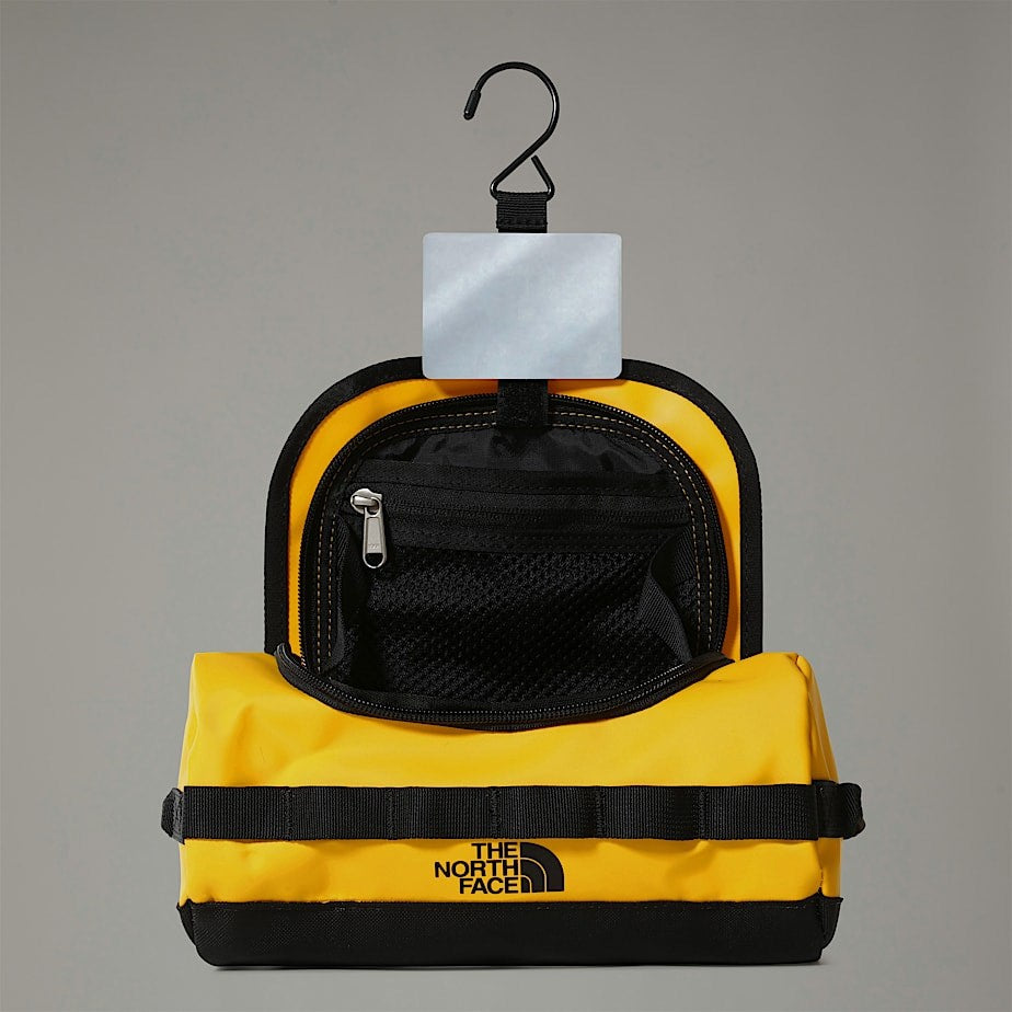 Toiletry bag base camp travel canister s-summit gold-tnf black-npf THE NORTH FACE