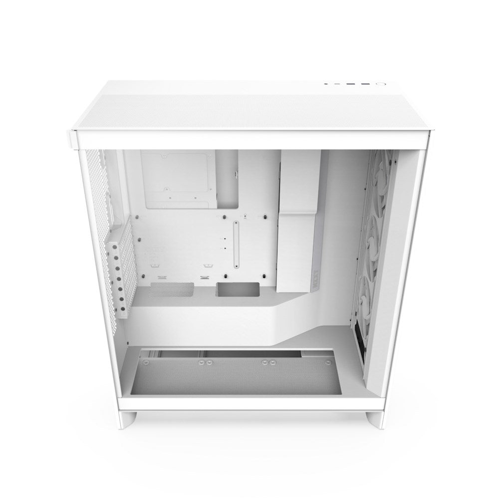 NZXT H7 Flow Mid Tower ATX Case Matte White USB/Audio (CM-H72FW-R1)