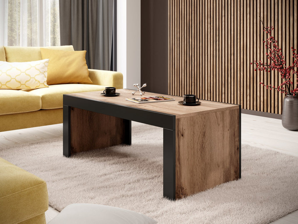 Cama MILA Bench/Table 120x60x50 Oak Wotan/Black