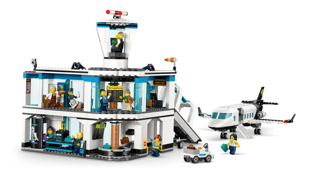 LEGO CITY Airport with Airplane Building Kit 60502