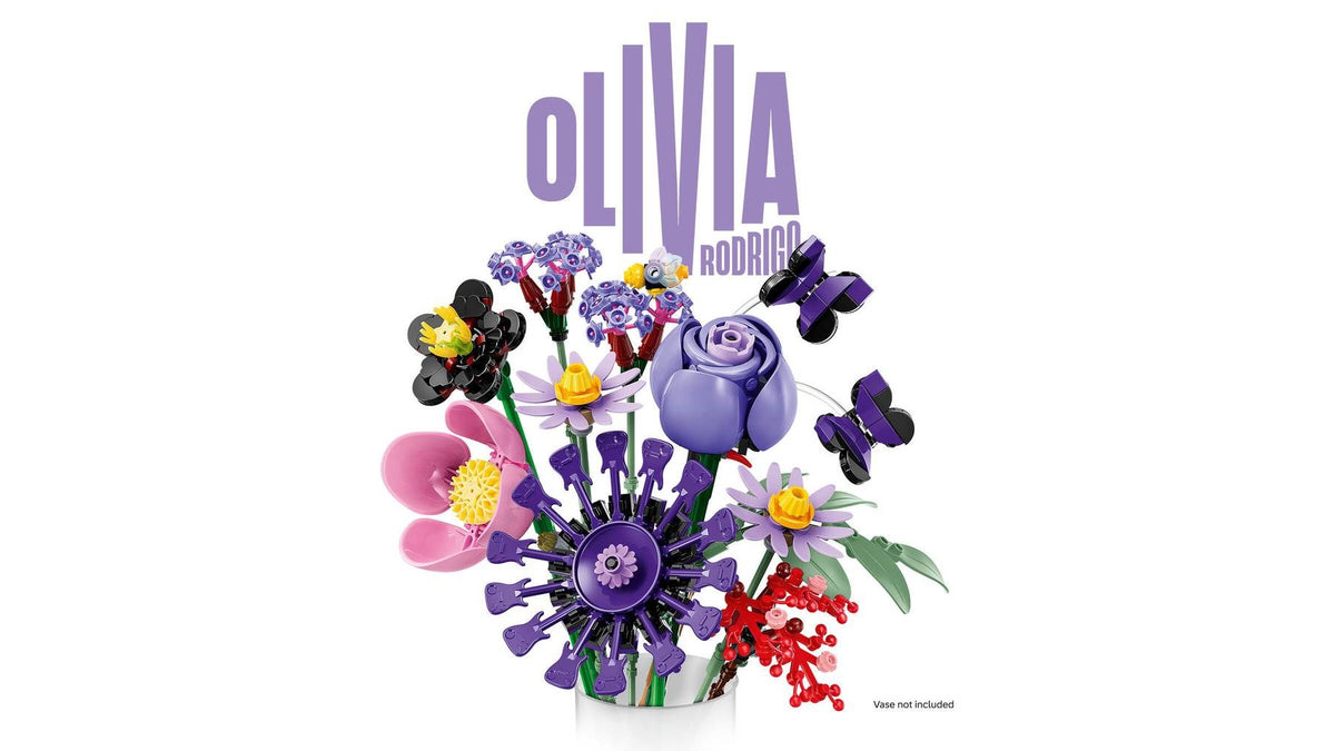 LEGO BOTANICALS 11507 Olivia Rodrigo's Flower Bouquet, 400 Elements, Ages 9+, Model 11507