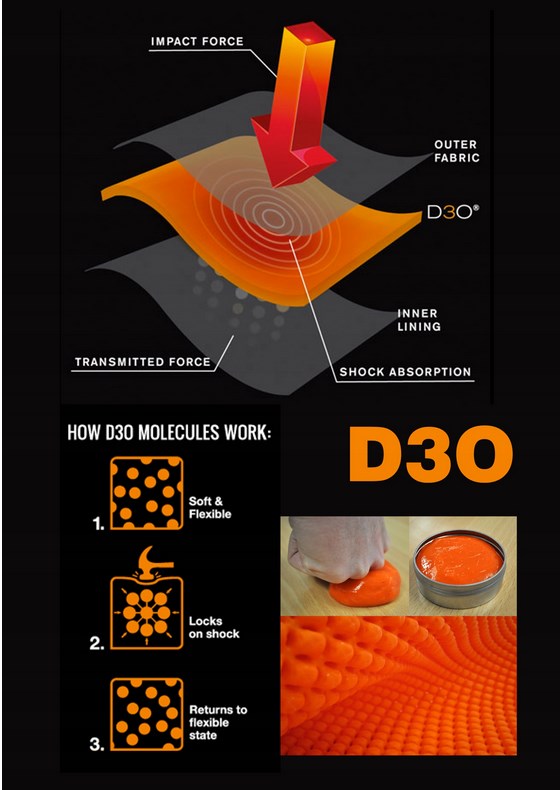Cairn Pro Impakt D3O Back Protector Junior 8/10