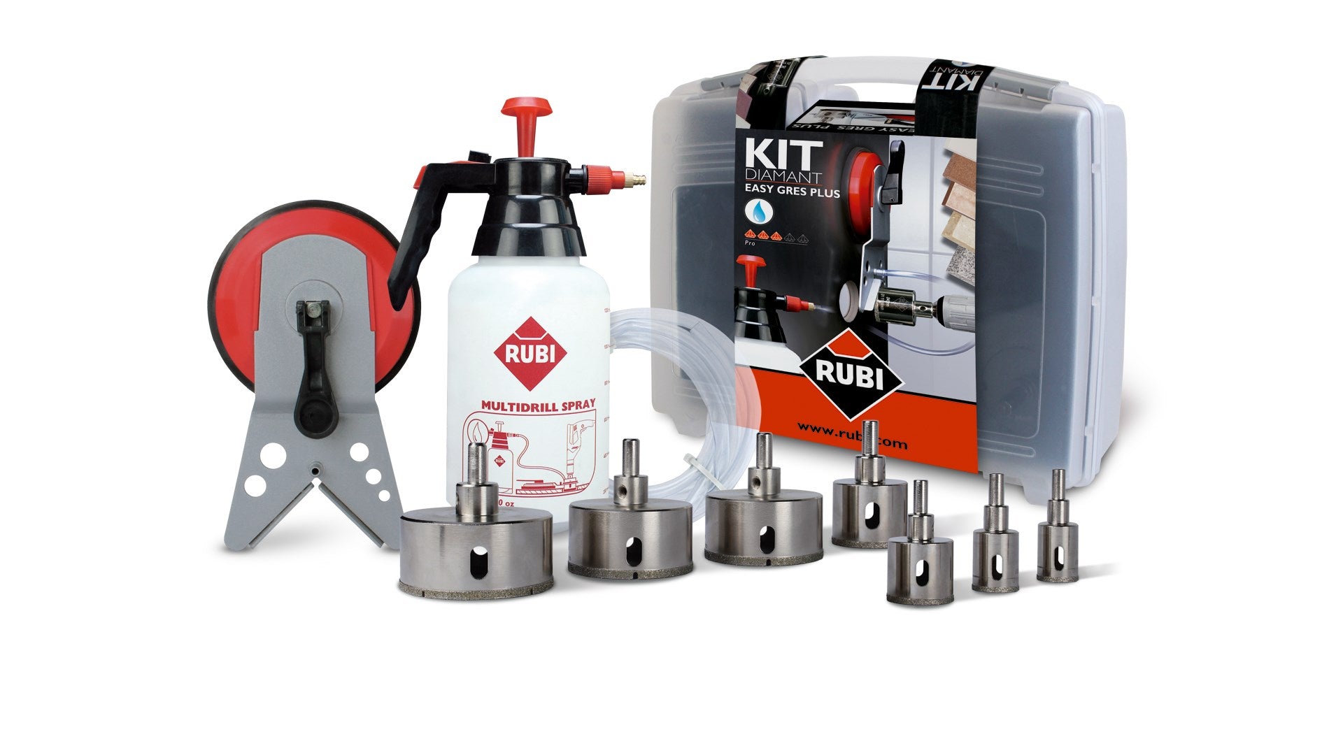 RUBI Easy Gres Plus Kit Drill Bit Set 7 Pieces