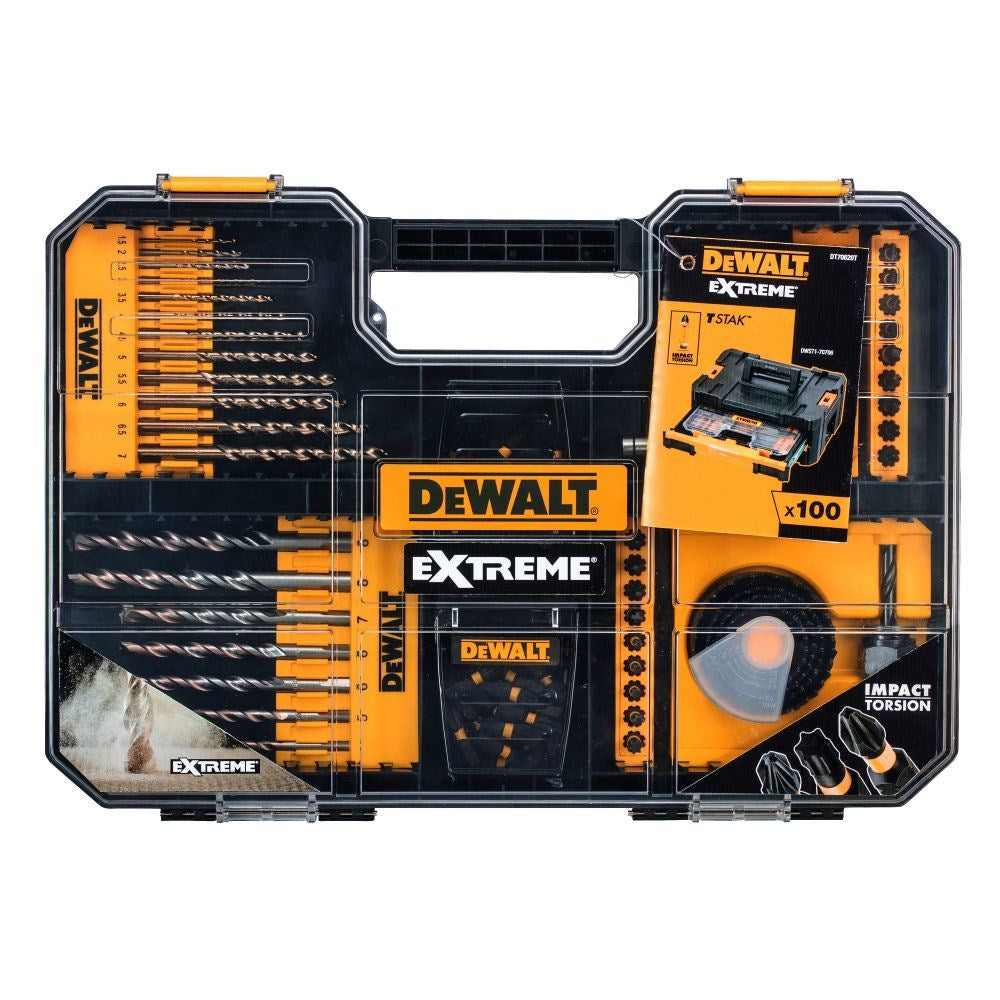 DeWalt Extreme 100-Piece Mixed Drill Bit Set 100pcs