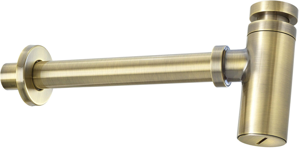Deante Round Washbasin Siphon Bottle-Shaped Brass