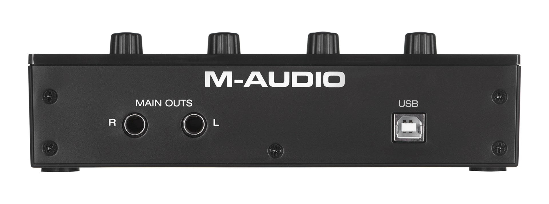 M-AUDIO M-Track Duo - USB Audio Interface - Crystal Preamplifier - 16 bit 48 kHz - Black