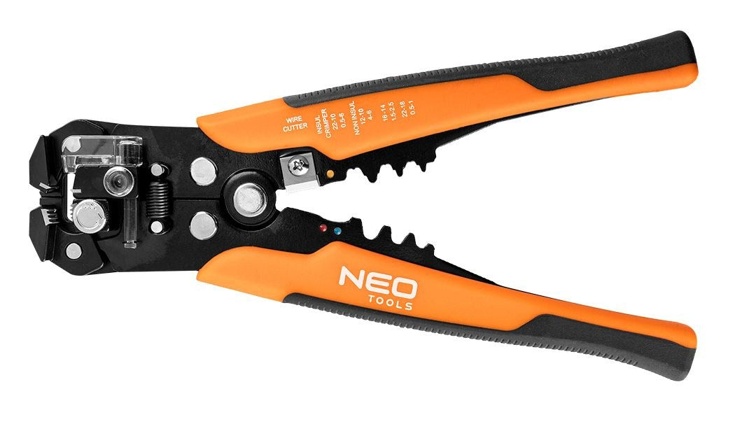 NEO TOOLS automatic wire stripper 205 mm  front type + 230 connectors