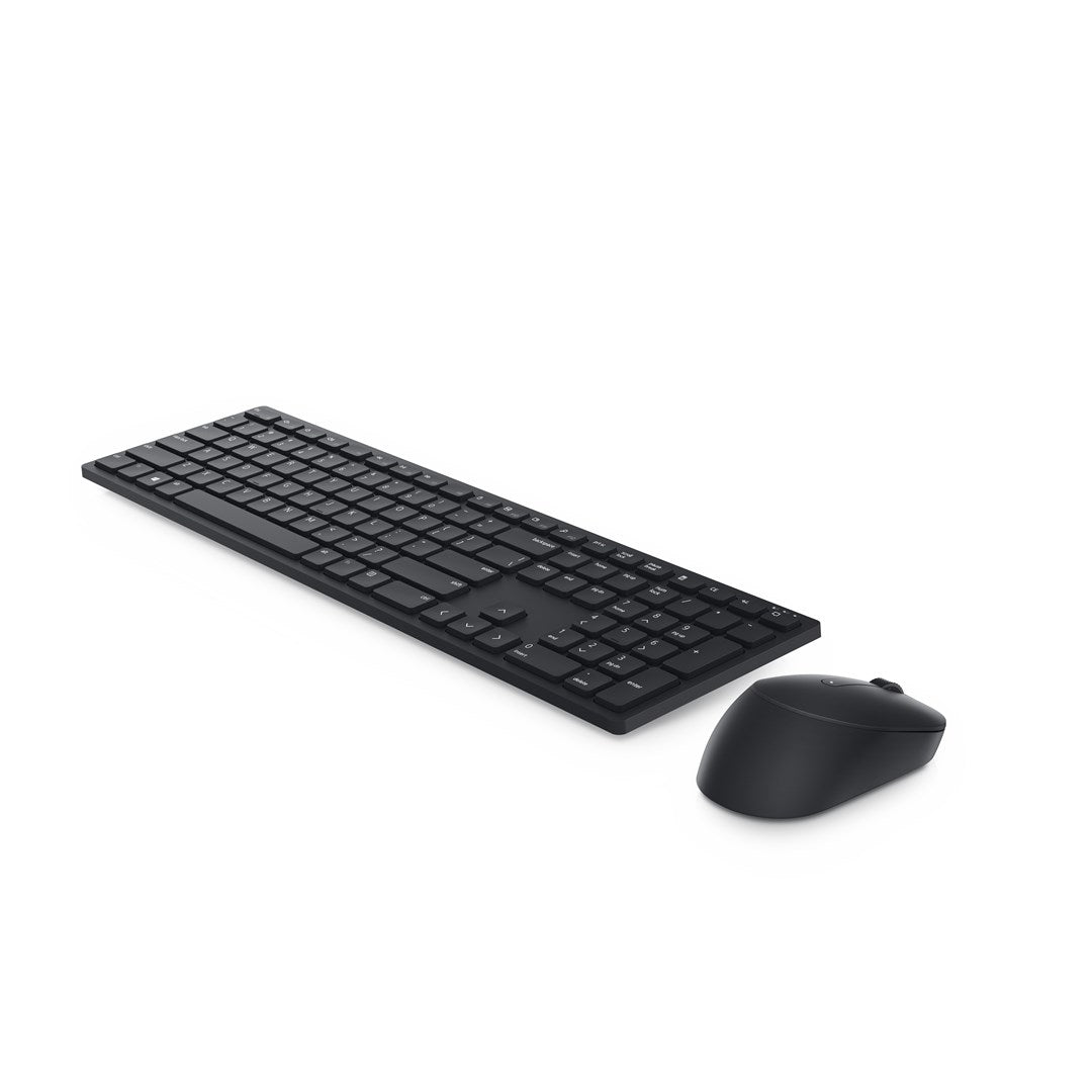 DELL Pro Keyboard and Mouse - KM5221W - Spanish (QWERTY) - Black