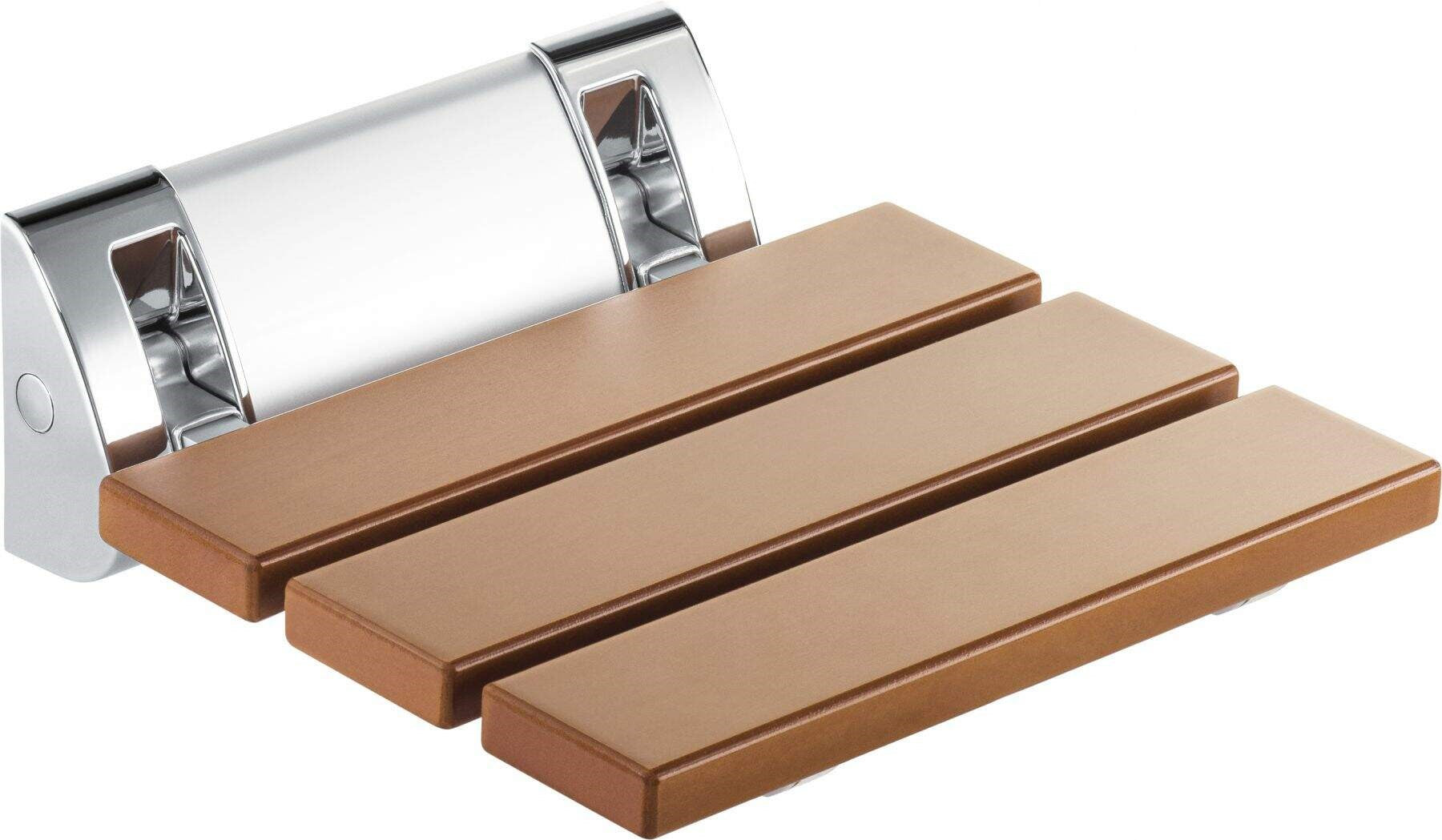 Folding wall seat