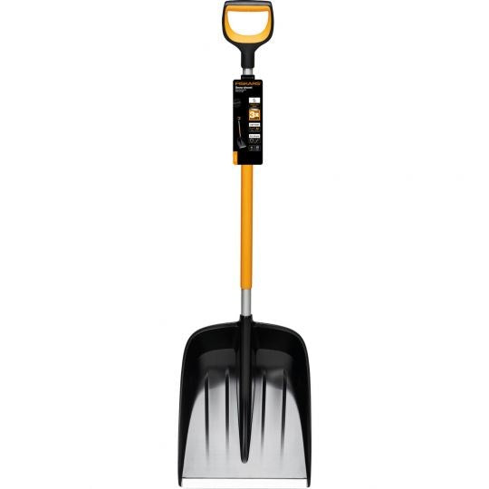 Fiskars Snow Shovel 1057177 Ergonomic Metal Black, Orange 1.4 kg