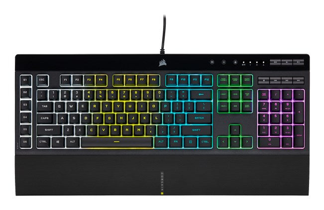 Corsair K55 RGB PRO Gaming Keyboard Wired QWERTY 1000Hz 1240 g CH-9226765-NA