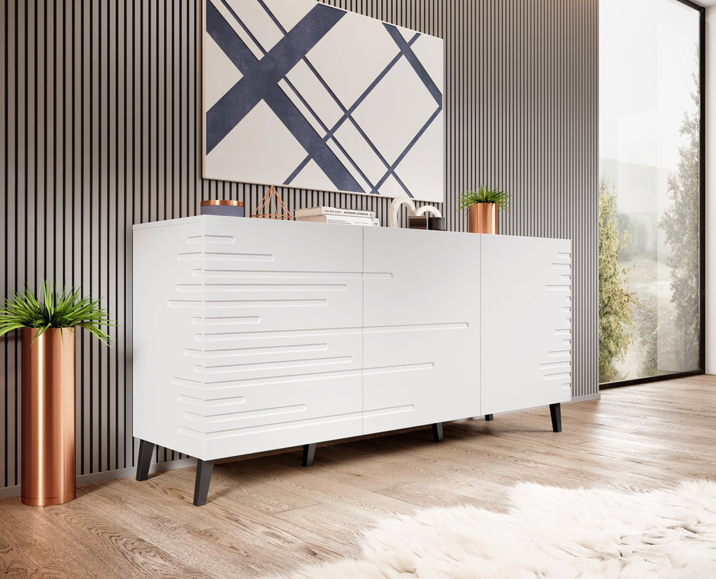 Cama Commode NOVA 155x40x72 white matt