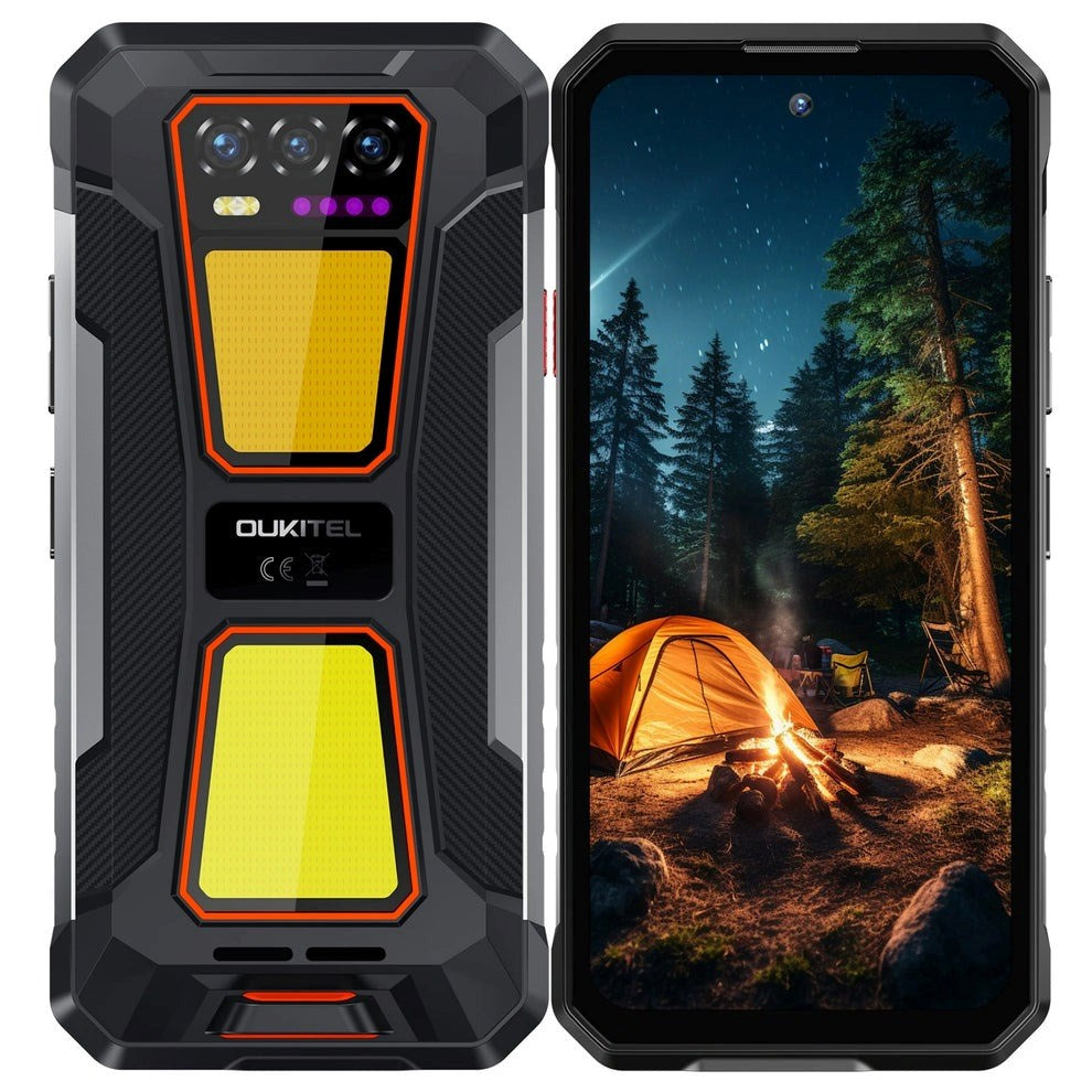 Oukitel WP58 Pro 6.7" Dual SIM Android 15 5 G 8GB 512GB - Black Orange