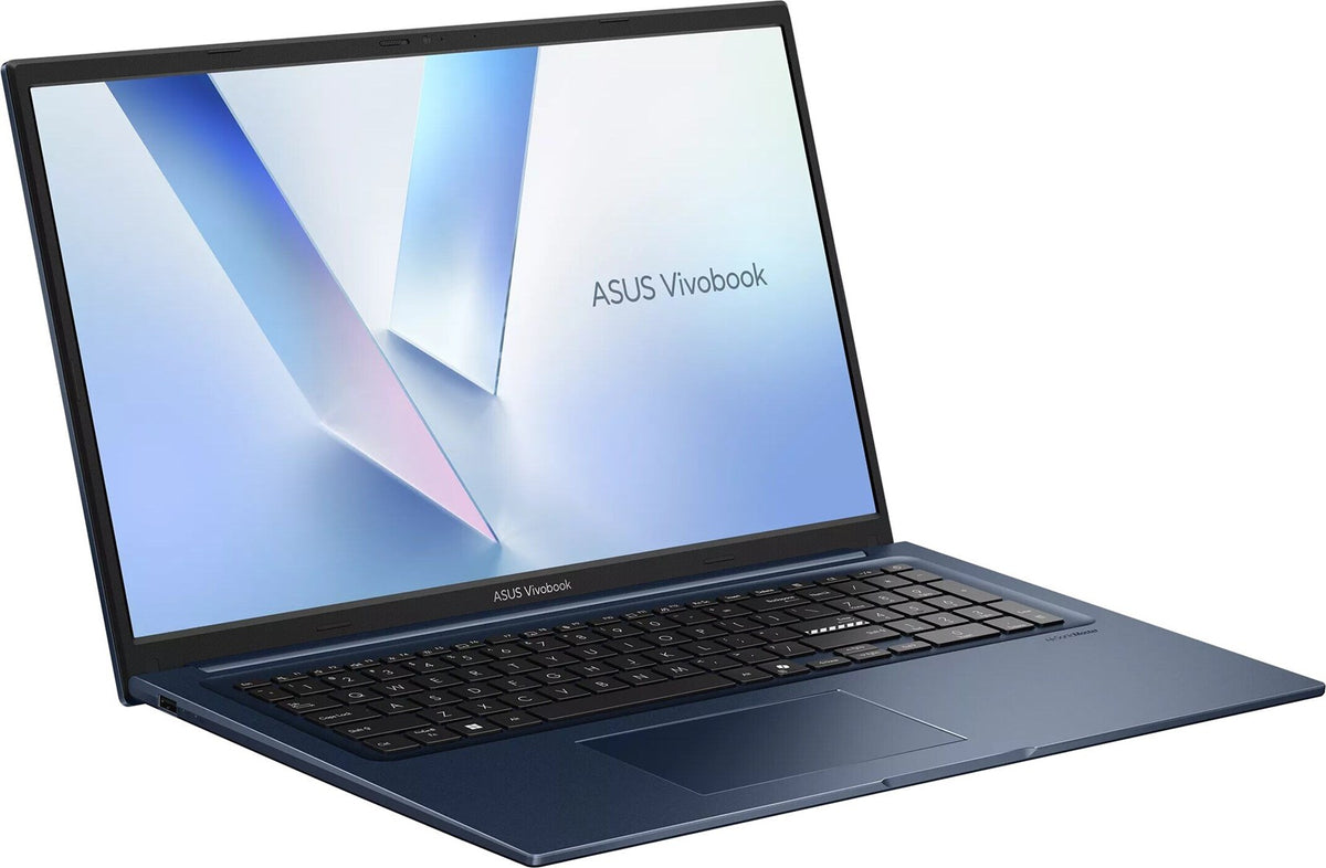 ASUS Vivobook 17 X1704MA-AU035 Core 7 350 17.3  FHD IPS-level panel 60Hz 250 nits AG 16GB DDR5 512GB SSD Intel Graphics WLAN + Bluetooth 720p webcam 50 Wh No OS Quiet Blue