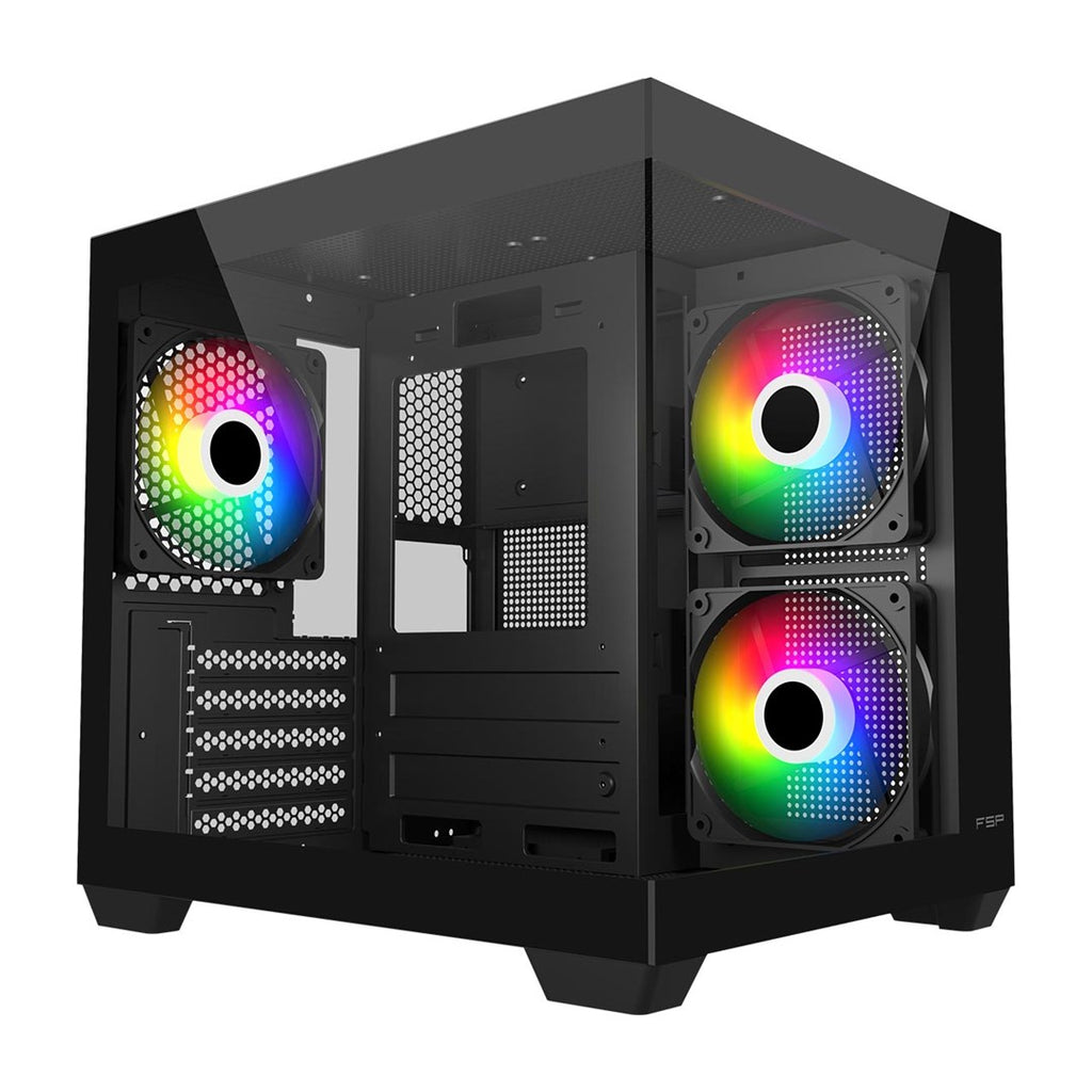 Fortron FSP S140-BA Mini Tower Case Black ARGB | Model: 537553