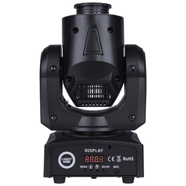 Light4Me LED Moving Head 60W 2818 g 236x299x205mm Model 30 SPOT RING