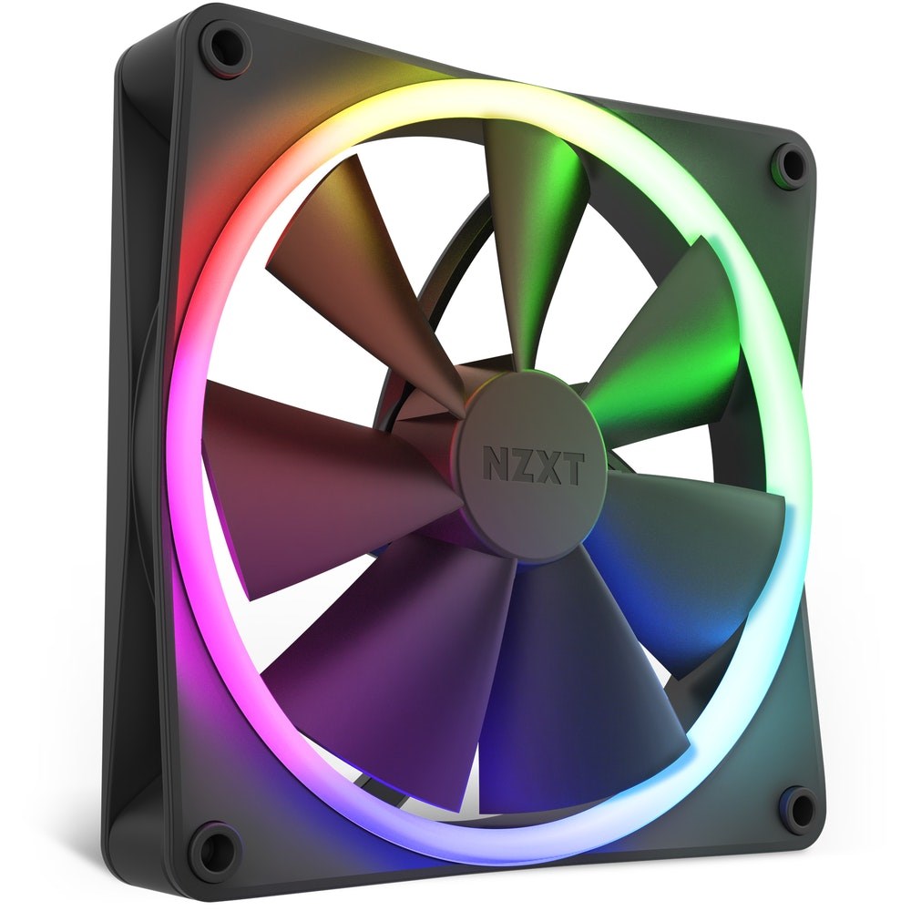 NZXT F140RGB RGB Fan Black 140 mm - RF-R14SF-B1
