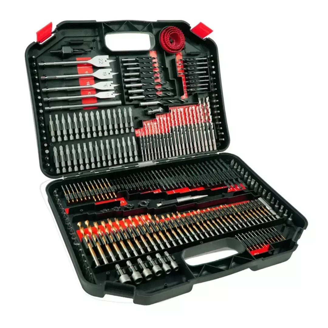 DEDRA Set of 246 Bits and Drills | Model 18A11S246