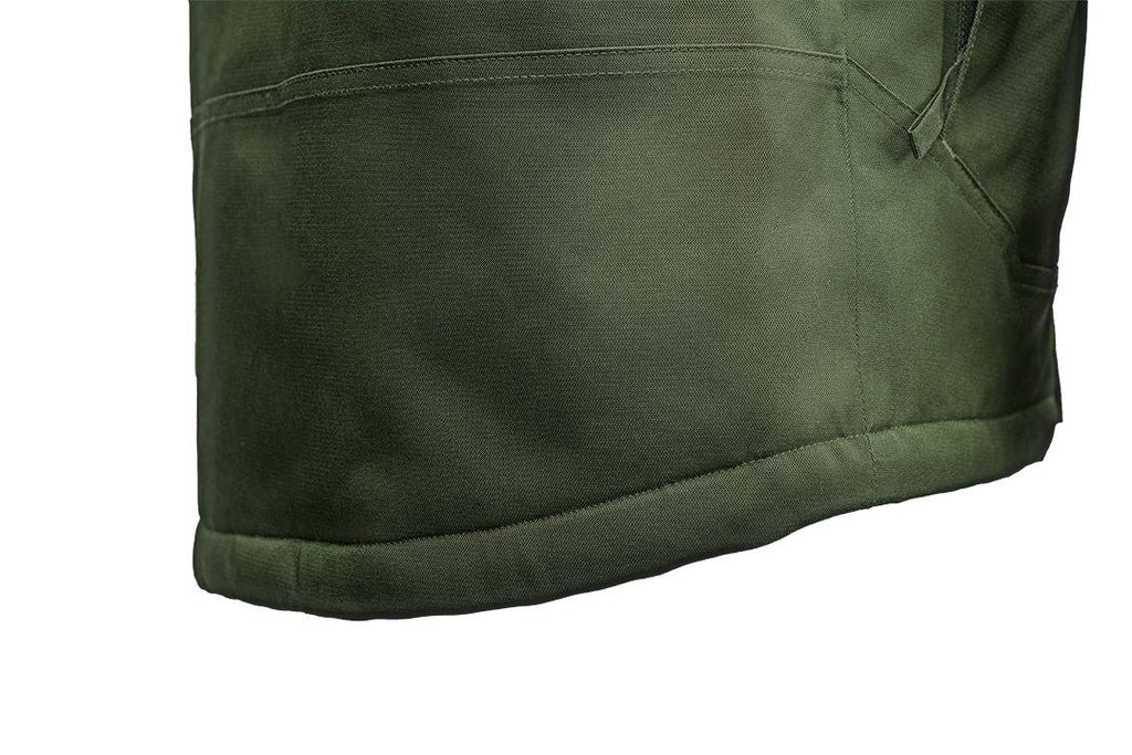 NEO tools Work Jacket Camo Winter, Waterproof, Adjustable Hood, Dark Green, Size S-XXXL 81-573-XL