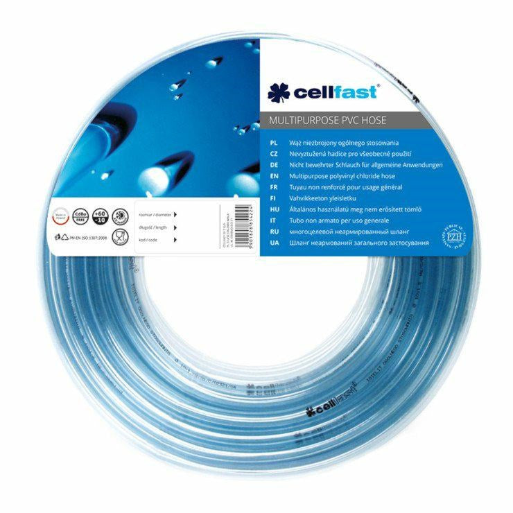 General Use Hose 16 mm x 2 mm 50 m - PVC, Food Safe