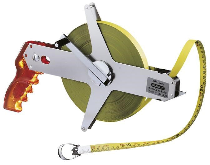 Stanley Tape Measure 30 m Brass Metallic 1-34-477