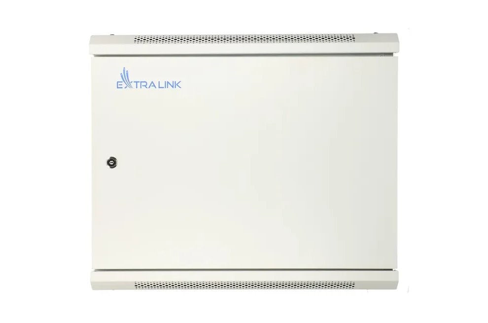 Extralink 12U 600x450 ASP Grey | Rack cabinet | wall-mounted  solid sheet metal door