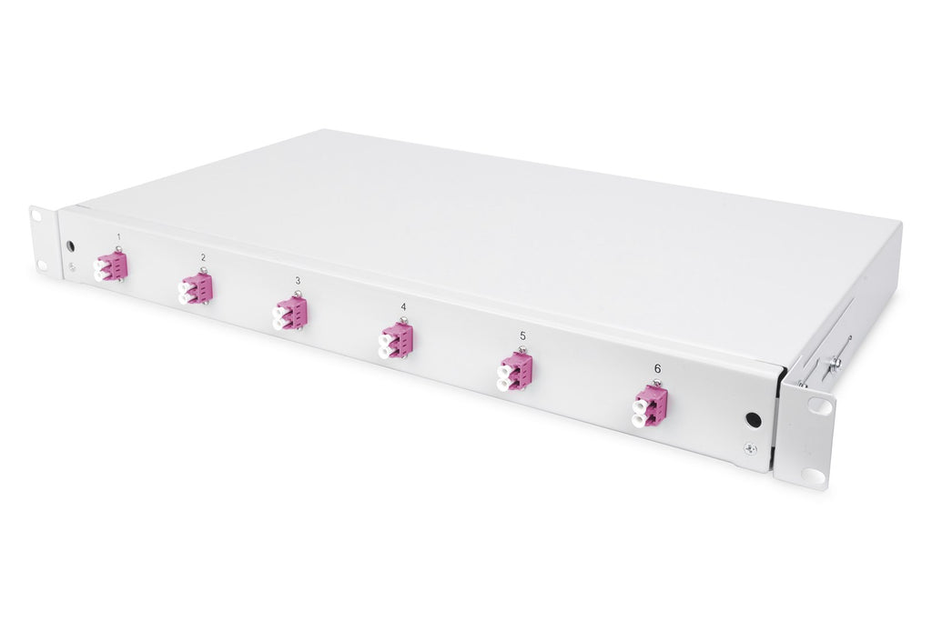 DIGITUS Professional DN-96330-4 - Glasfaserkabelkiste - LC x 12 - 1U (DN-96330-4)