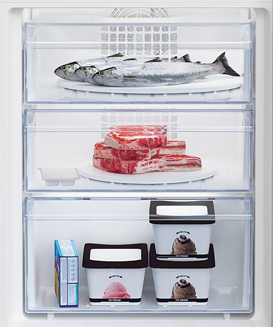 Beko BCHA275K41SN Fridge-Freezer Built-in 262 L E White