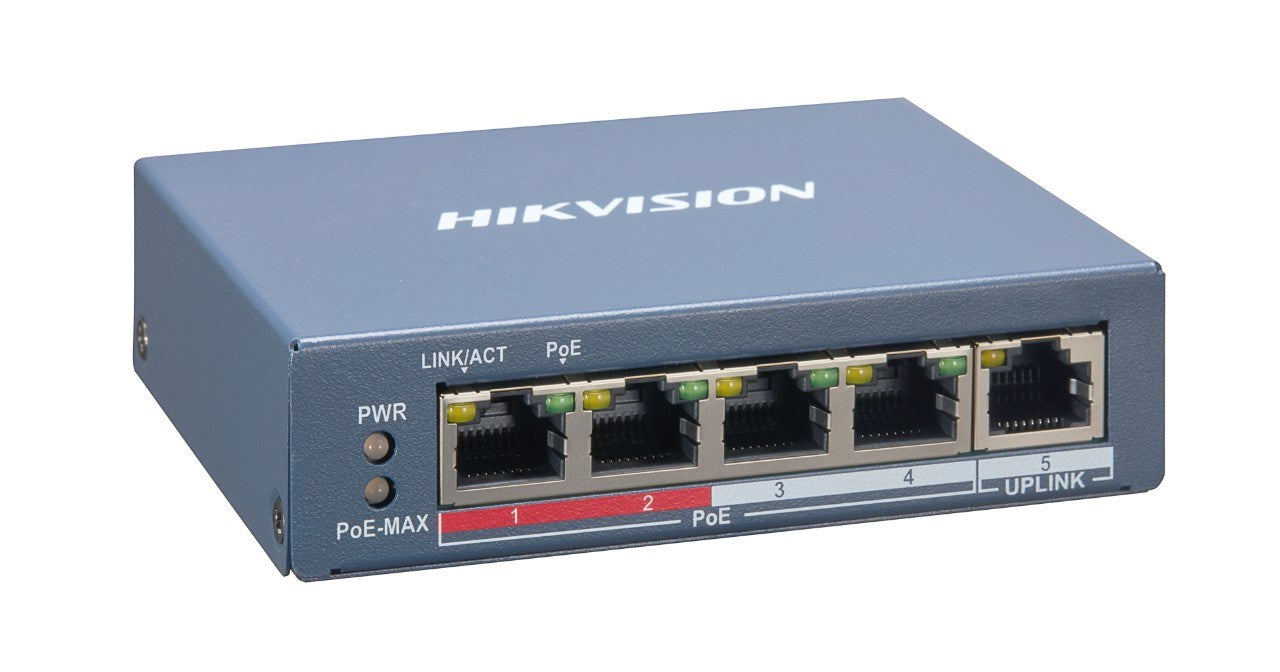 Hikvision Managed Fast Ethernet PoE Switch 10/100 Mbps DS-3E1105P-EIV2