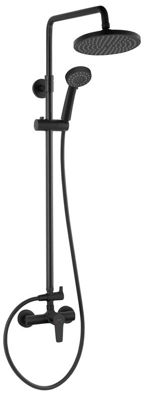 FERRO Shower Set with Mixer RennTo BTR7U Black 2500 g 300 mm x 300 mm x 300 mm NP84-BNT7U-BL