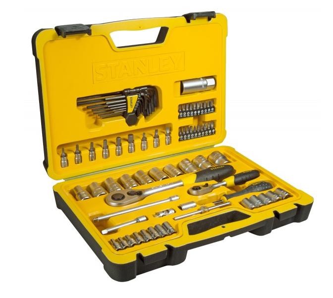 STANLEY Wrench Set 75 pcs 1/4" - 1/2"