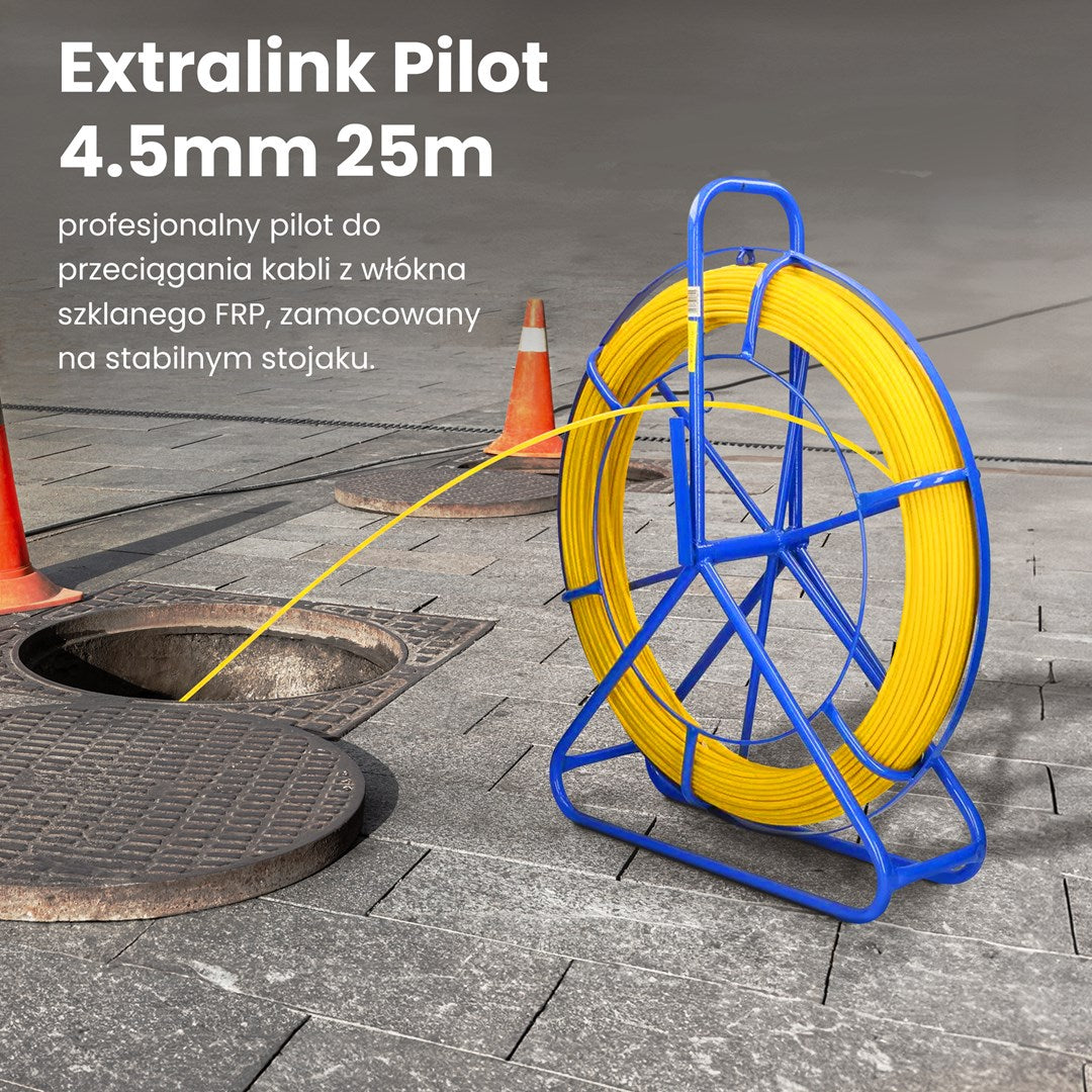 Extralink Pilot 4.5 mm 25 m Cable Pulling Rod