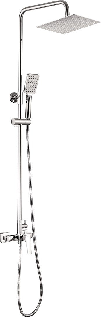 Deante Rain Shower with Shower Faucet Chrome