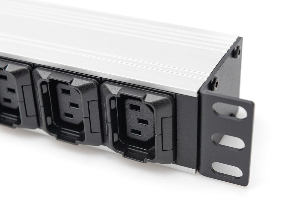 DIGITUS Power Distribution Unit - Rack-Mountable - AC 230 V - 1U - DN-95427 1-phase C20 C13 C19