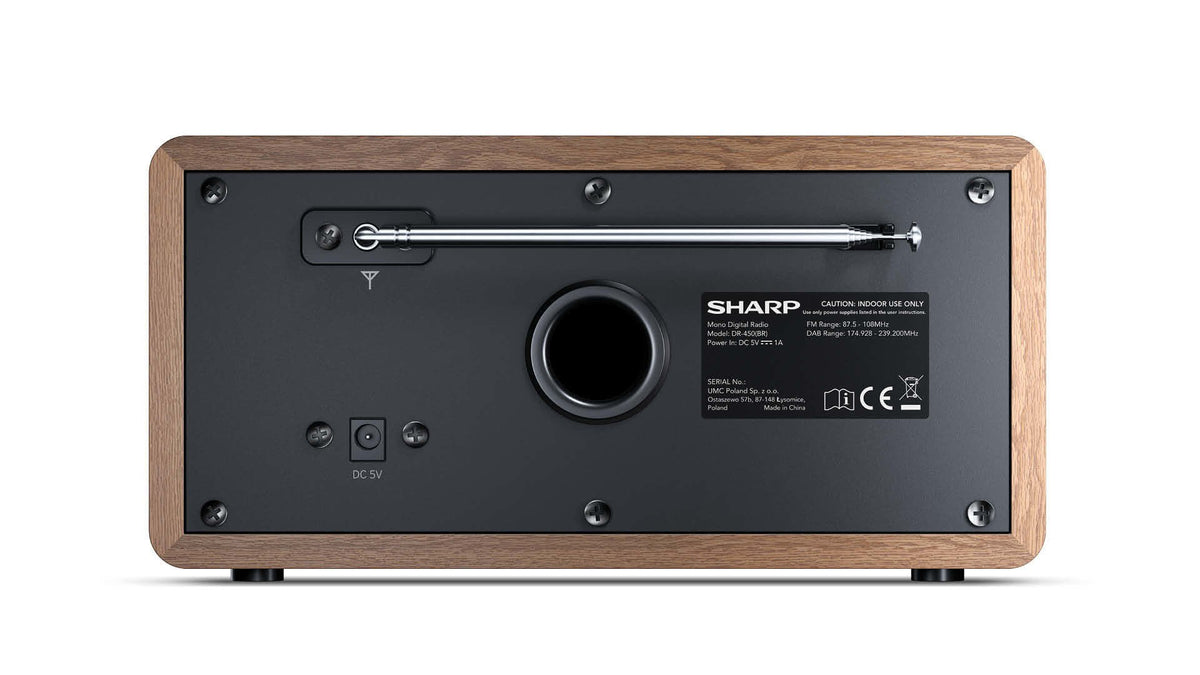 Sharp DR-450 Personal Digital Brown  Stainless steel