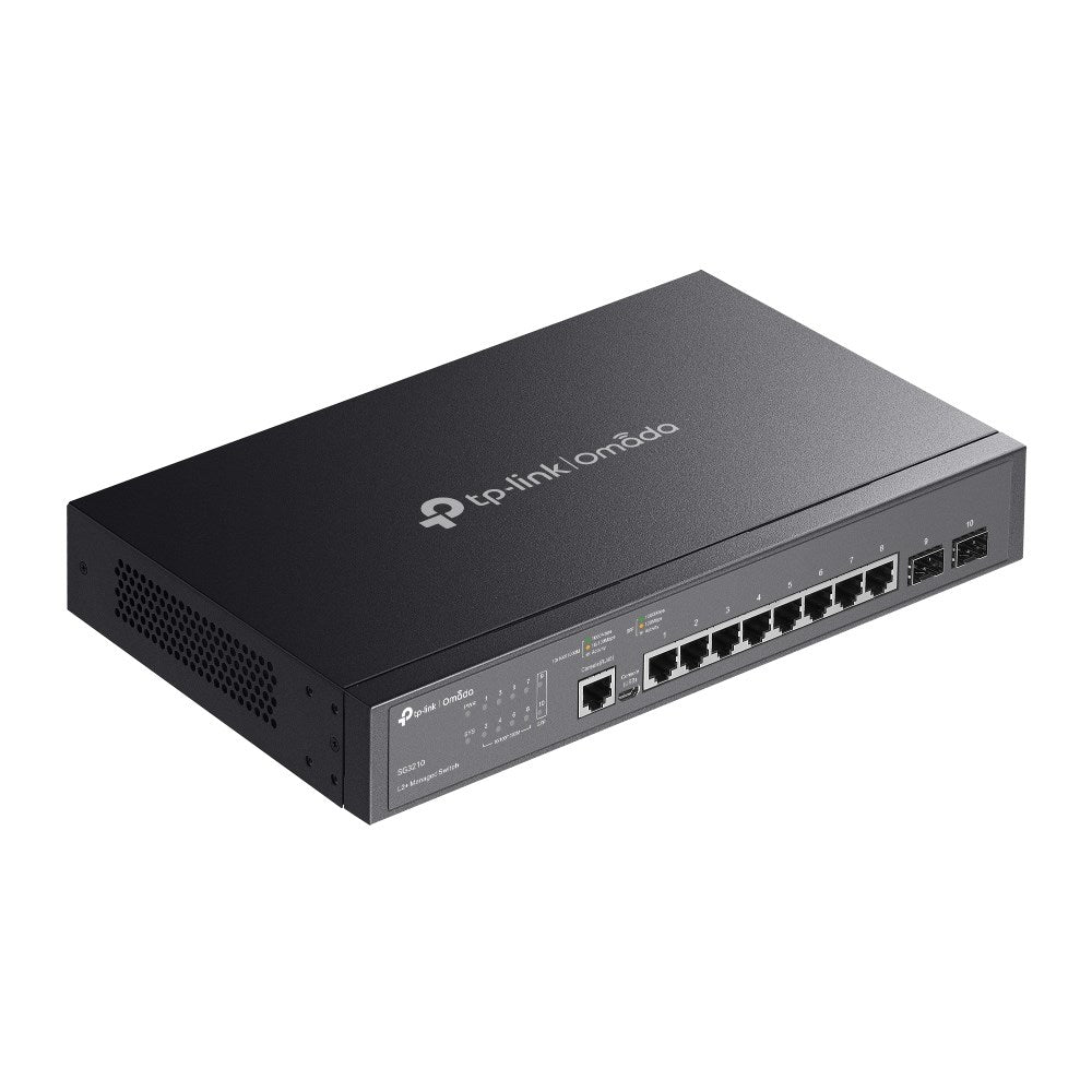 TP-Link Omada 8-Port Gigabit L2+ Managed Switch with 2 SFP Slots Model 16248