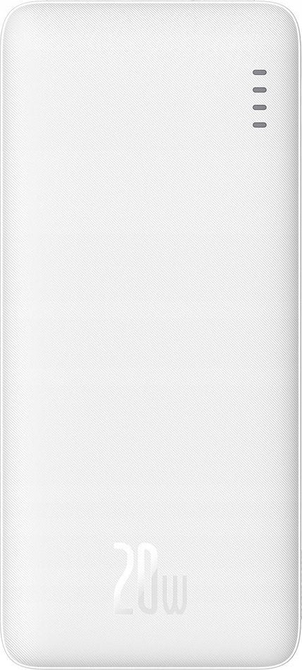 Baseus Airpow Lithium Polymer Power Bank 10000mAh 20W White