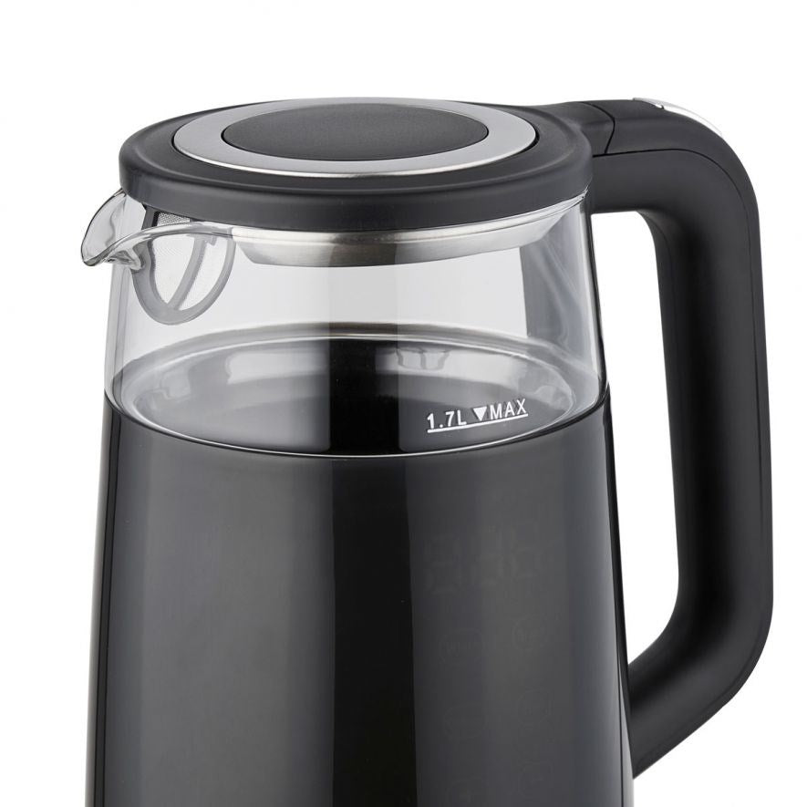ELDOM Electric Kettle 1.7 L 2200W Glass Plastic C530