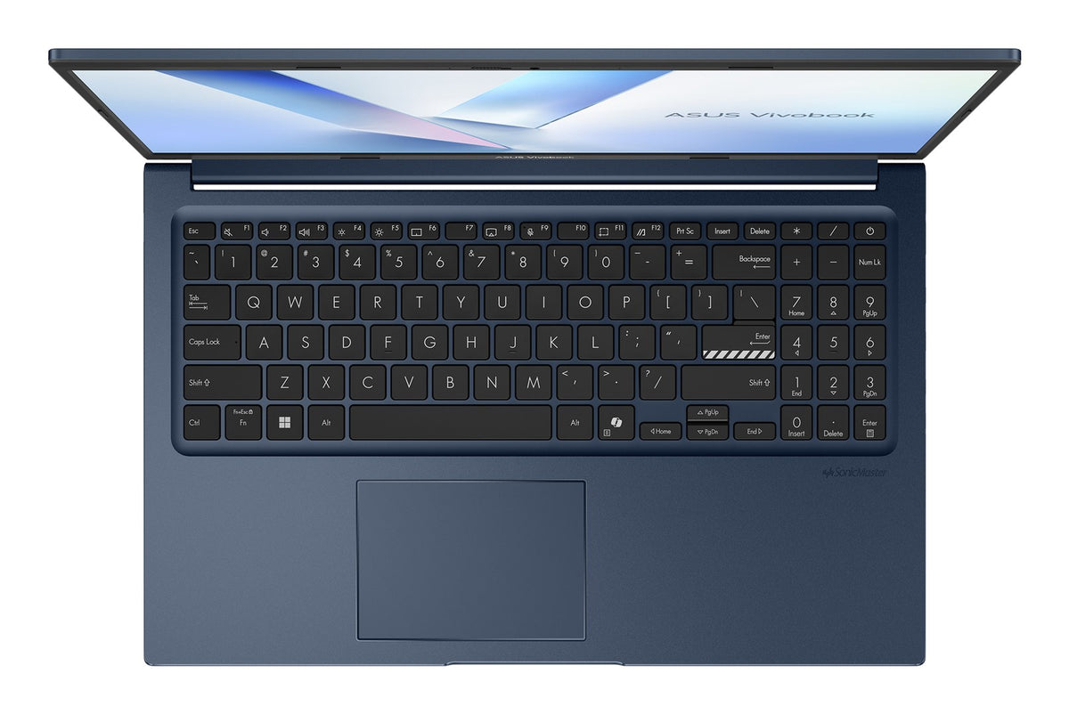 ASUS Vivobook 15 X1504MA-BQ203 Intel Core 5 320 Laptop 39.6 cm (15.6 ) Full HD 16 GB DDR5-SDRAM 512 GB SSD Wi-Fi 6 (802.11ax) Blue