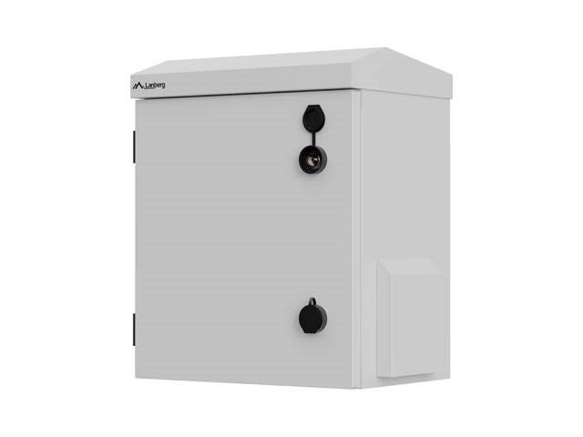 Lanberg Wall Mounted Rack Cabinet 3U Grey IP55 WAH1-3240-00S