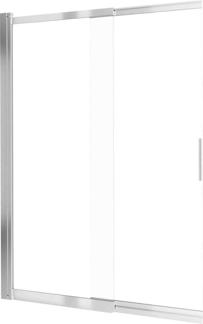 Deante Bathtub Screen 100x140 cm Tempered Glass Chrome