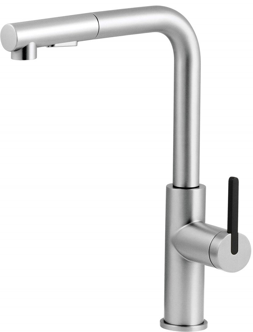 Deante Kitchen Faucet Single-Lever Pull-Out Steel 600mm