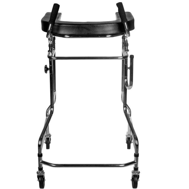 Reha Fund Wheeled Walker RF-141 Black/Gray 4 Wheels 64 cm