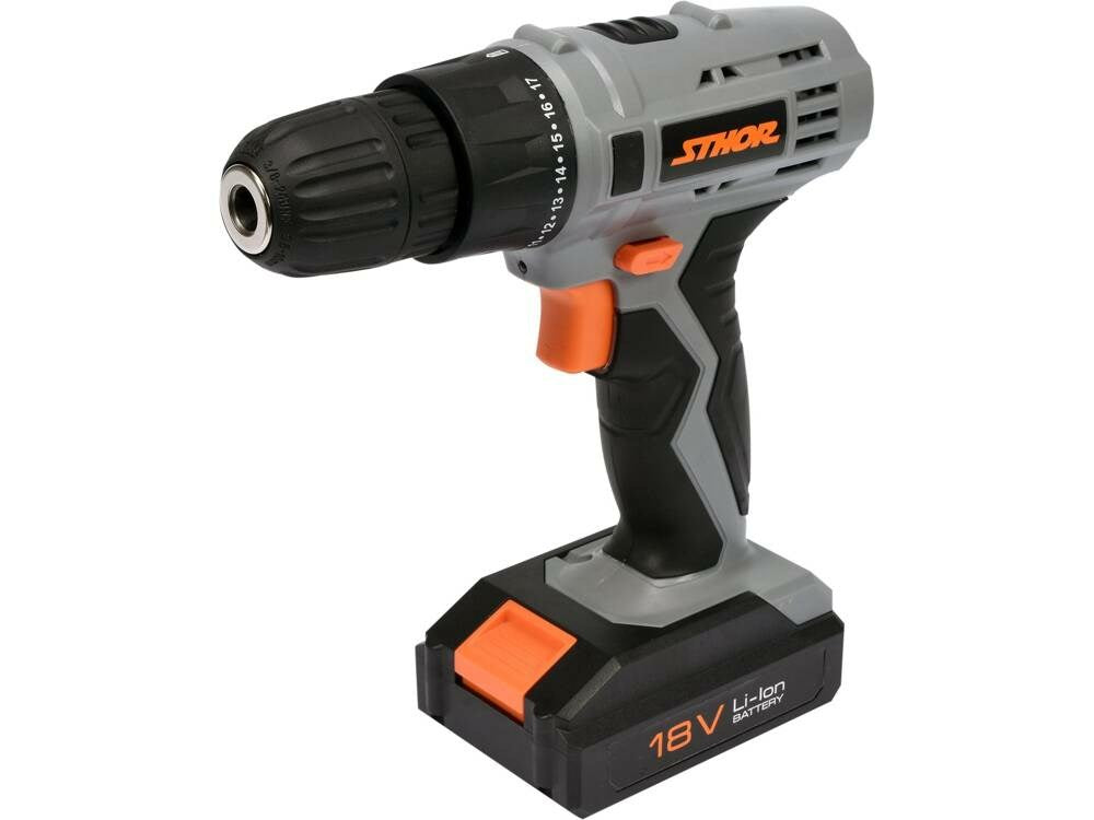 TOYA Cordless Screwdriver 18V IP20 Protection 78983