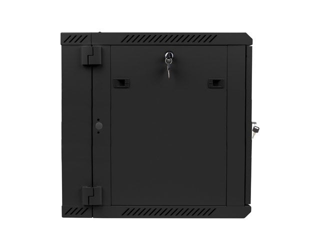 Lanberg WF02-6612-10B 19" 12U Wall-Mounted Rack Cabinet Black