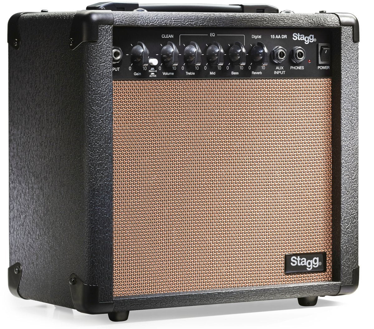 Stagg Combo Amplifier 15W with Reverb - S15AADR