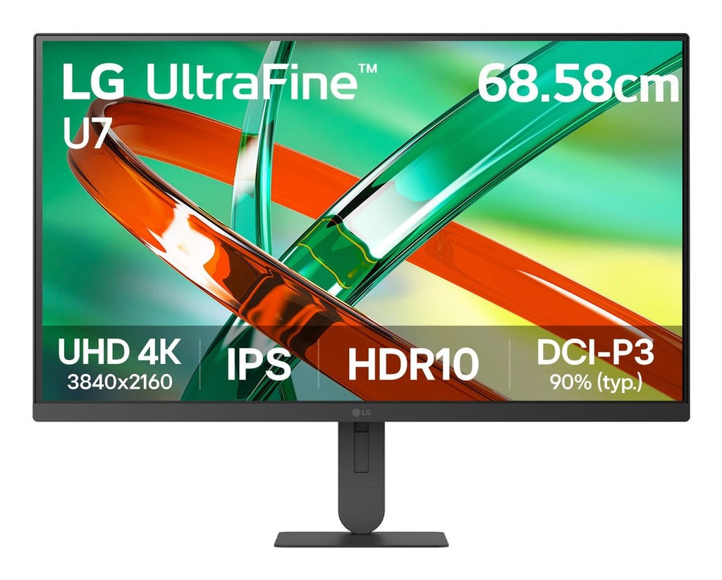 LG 27 Inch UltraFine™ U7 UHD 4K IPS Monitor Black
