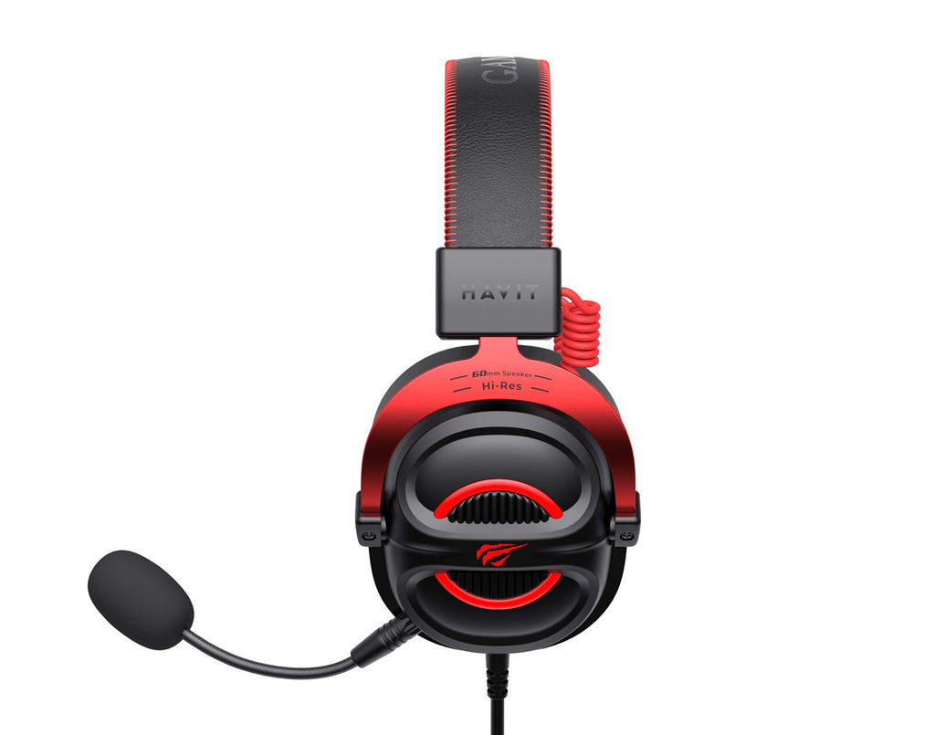 Havit H2002E Pro Headset Wired Gaming Black Red
