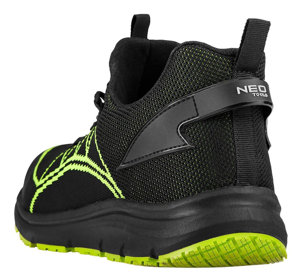NEO TOOLS Safety Shoes ISO 20345 SB Steel Toecap Size 45 82-161-45