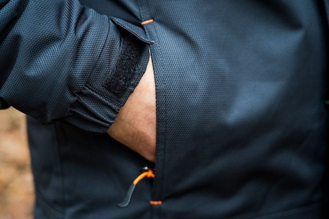 NEO Tools Work Jacket M - Outdoor, Waterproof, Windproof, Adjustable Hood